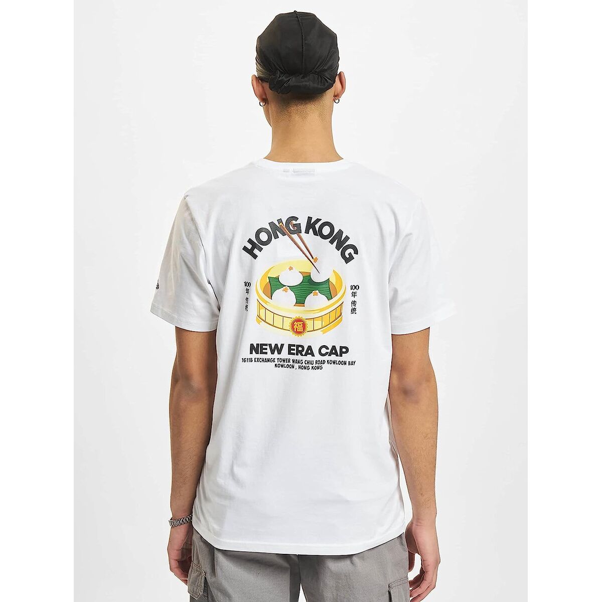 Mens Short Sleeve T-Shirt New Era 13083965 White