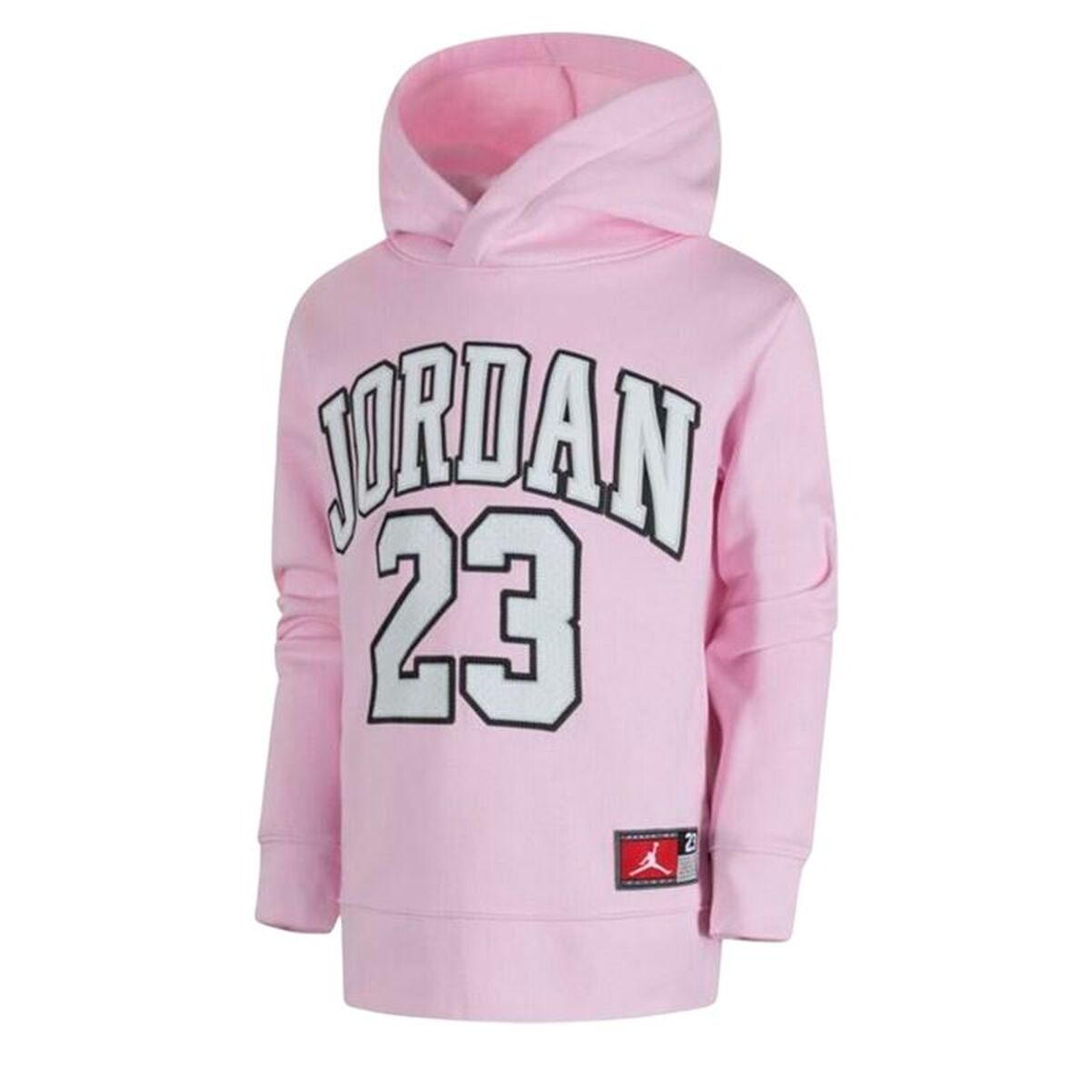 Sweatshirt met Capuchon voor Meisjes Jordan Jordan Hbr Flc Po Hoodie Roze