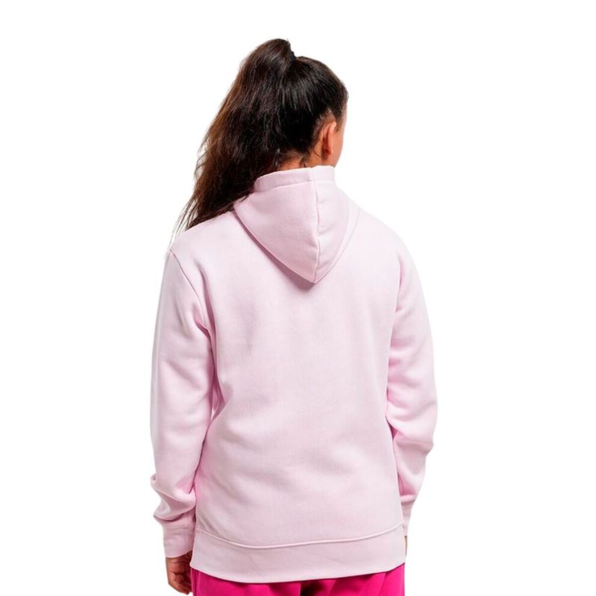 Sweatshirt met Capuchon voor Meisjes Jordan Jordan Hbr Flc Po Hoodie Roze