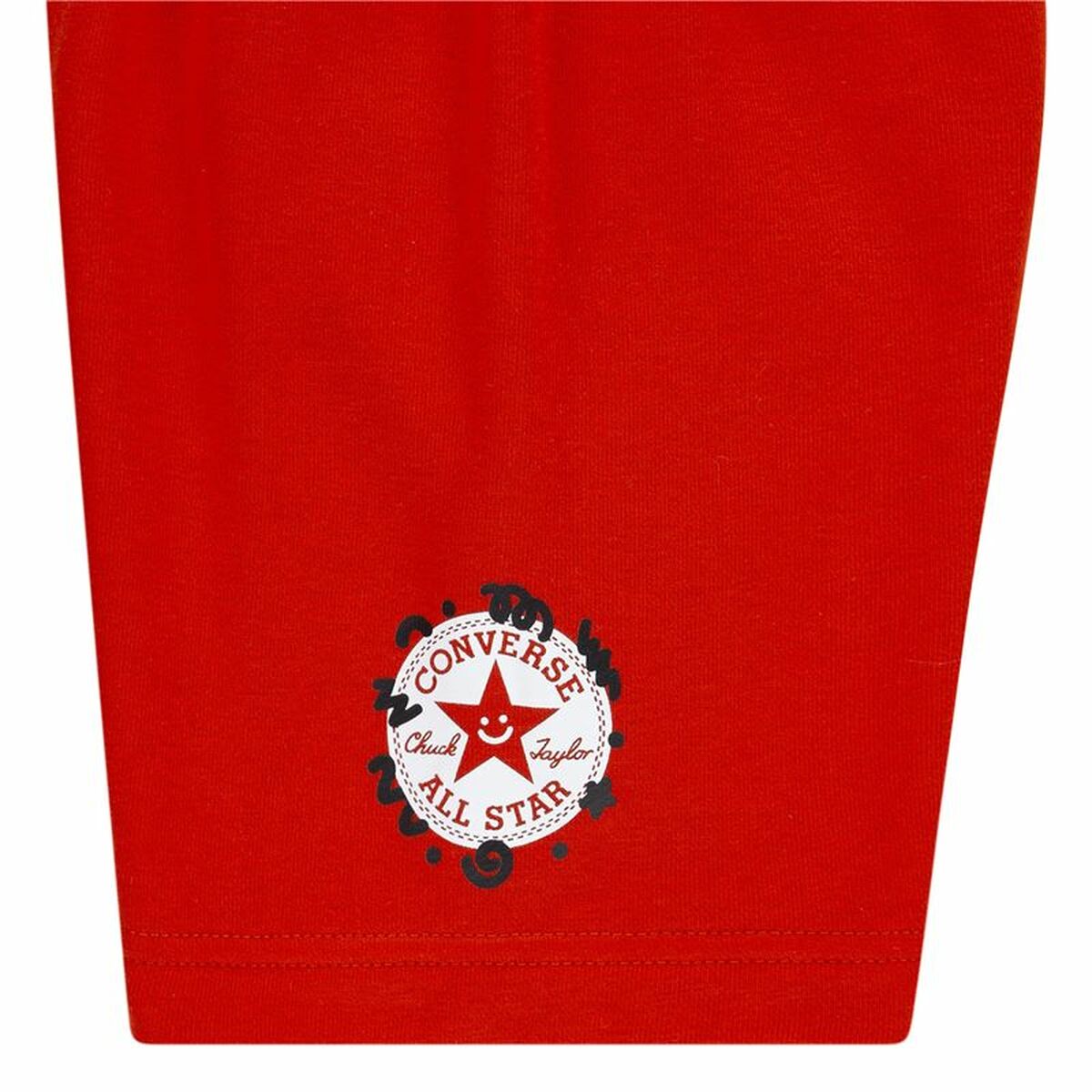 Children’s Sports Outfit Converse Squiggle S/Se+Ft White