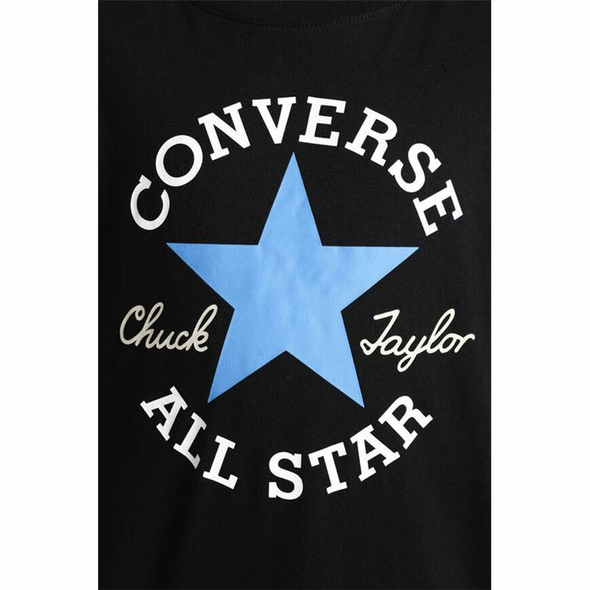 Child’s Short Sleeve T-Shirt Converse Sustainable Core Black