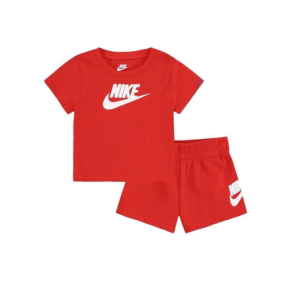 Sportoutfit voor kinderen Nike Rood 2 Onderdelen