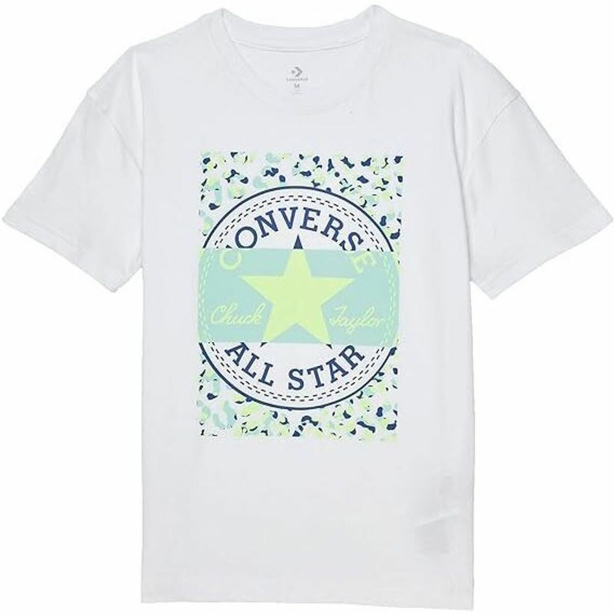 Child’s Short Sleeve T-Shirt Converse Boyfriend Graphicrt White