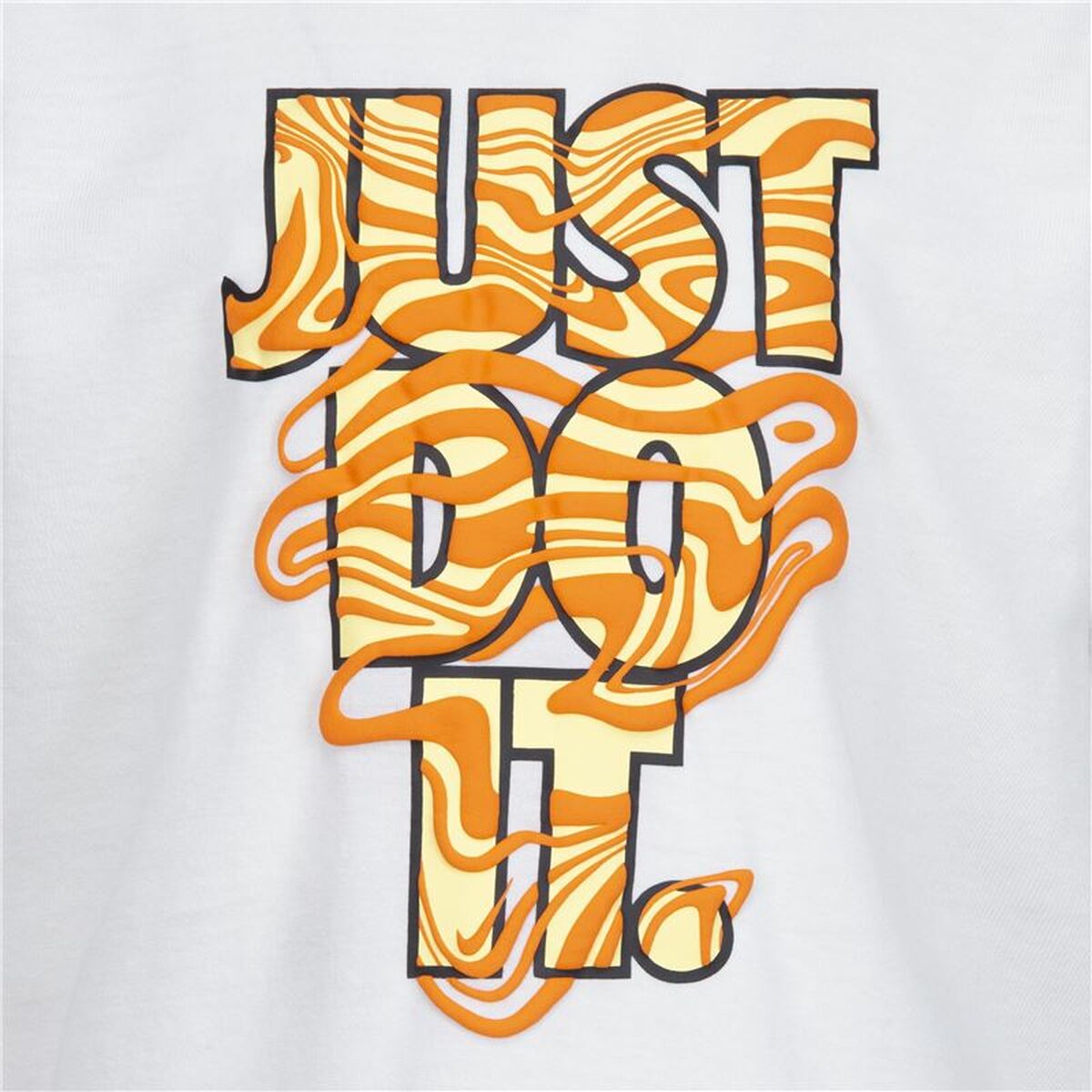 T-Shirt met Korte Mouwen Nike Just do it Waves