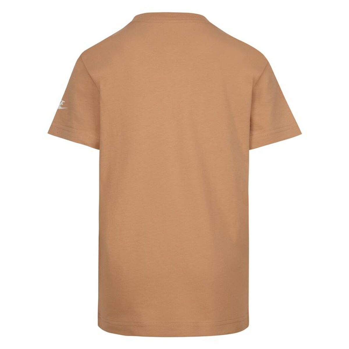 Kinder-T-Shirt met Korte Mouwen Nike Retro Ss Beige
