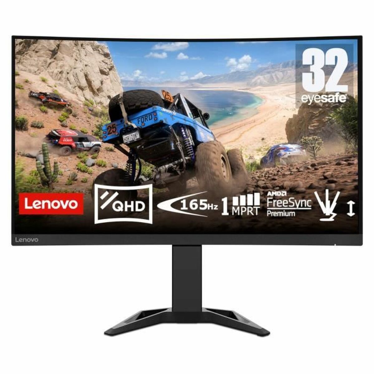 Afbeeldingen van Gaming Monitor Lenovo 32" Quad HD LED Spanish Qwerty
