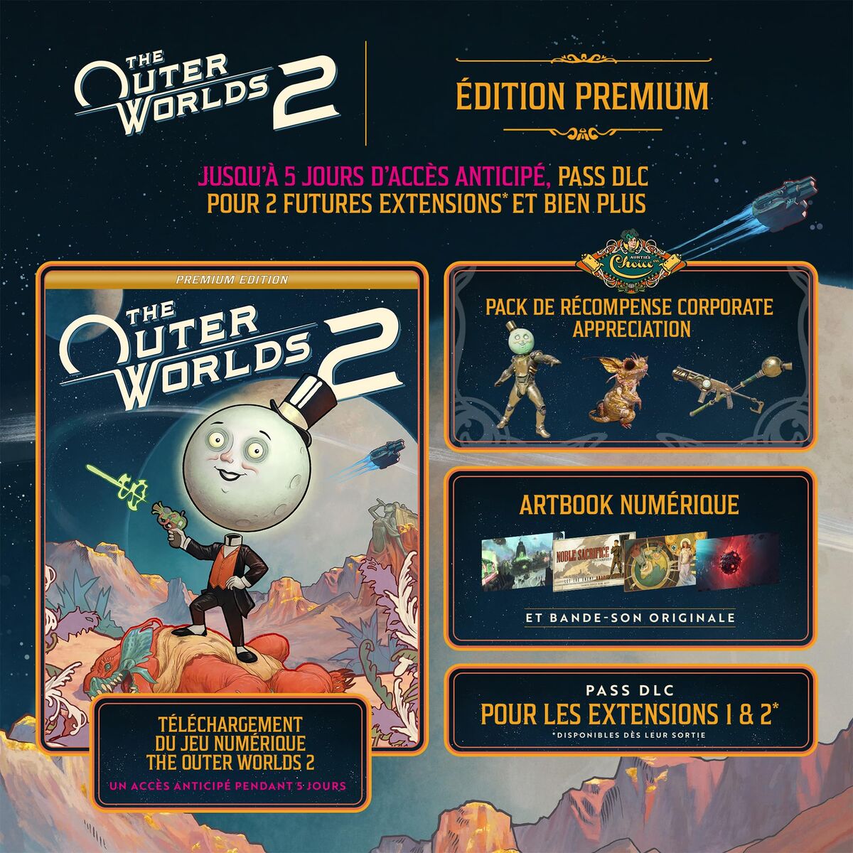 Picture of PlayStation 5 Video Game Microsoft The Outer Worlds 2 Edition Premium
