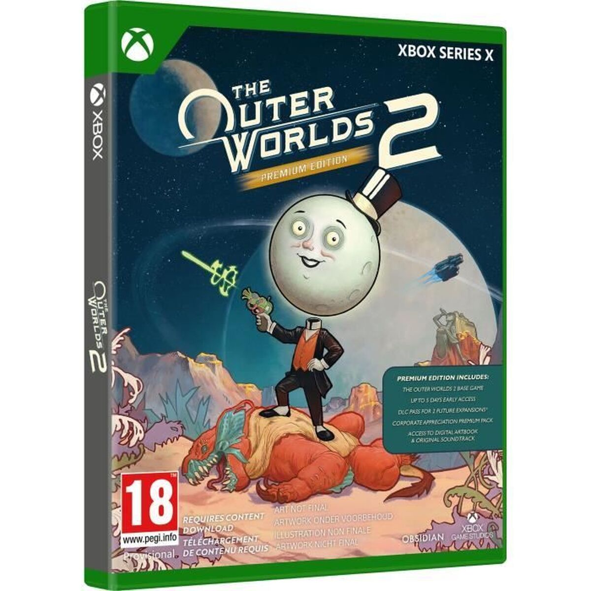 Xbox Series X Video Game Microsoft The Outer Worlds 2 Edition Premium Picture of Xbox Series X Video Game Microsoft The Outer Worlds 2 Edition Premium