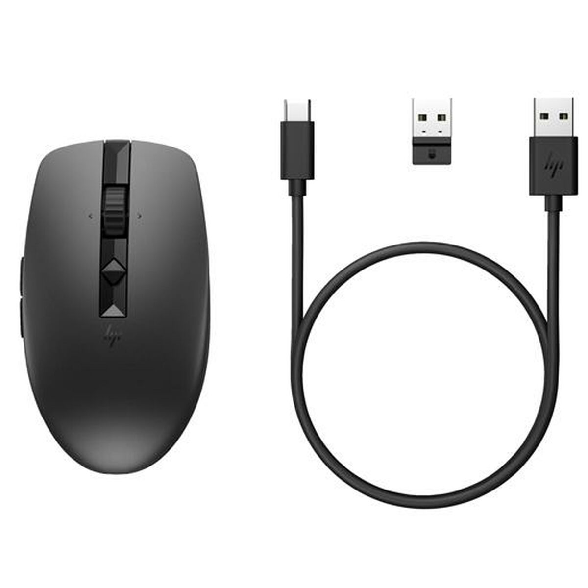 Afbeeldingen van Wireless Mouse HP 6E6F0AA#ABB Black