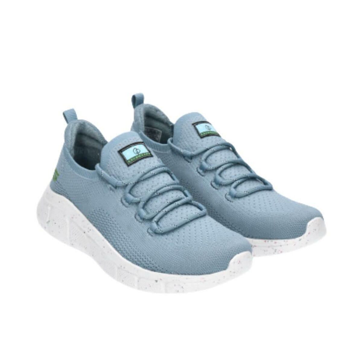 Chaussures de sport pour femme Skechers  BOBS B FLEX 117301 SLT Bleu