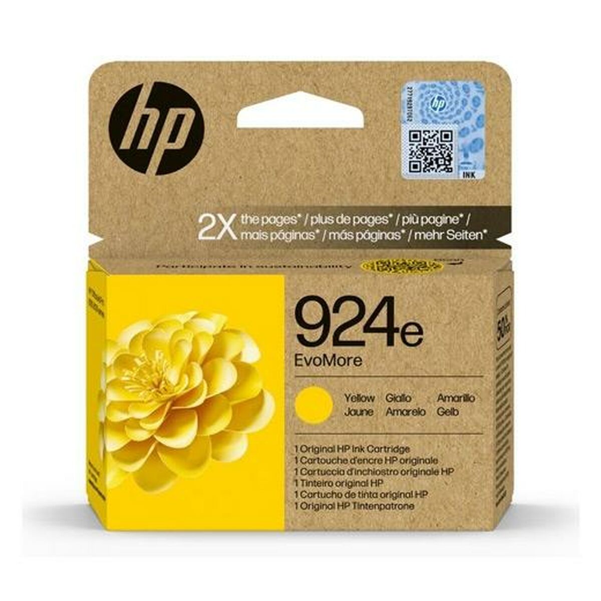 Picture of Original Ink Cartridge HP 00P OFFICEJET PRO 8120, 8130 SERIES - 924E Yellow