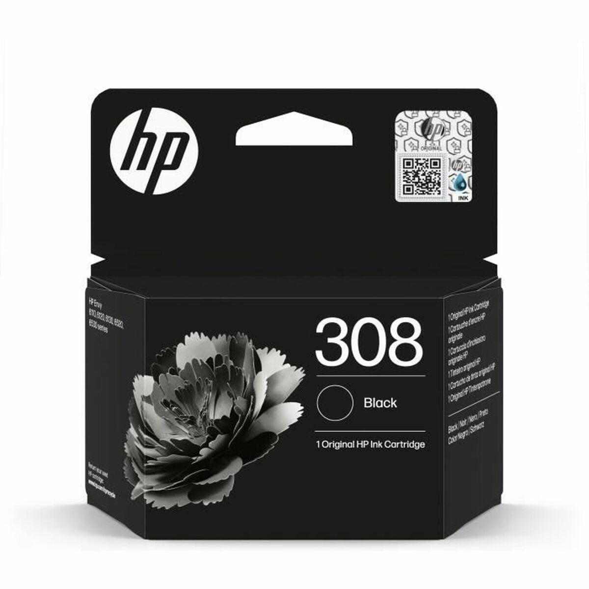 Picture of Original Ink Cartridge HP 308 Black (1 Unit)