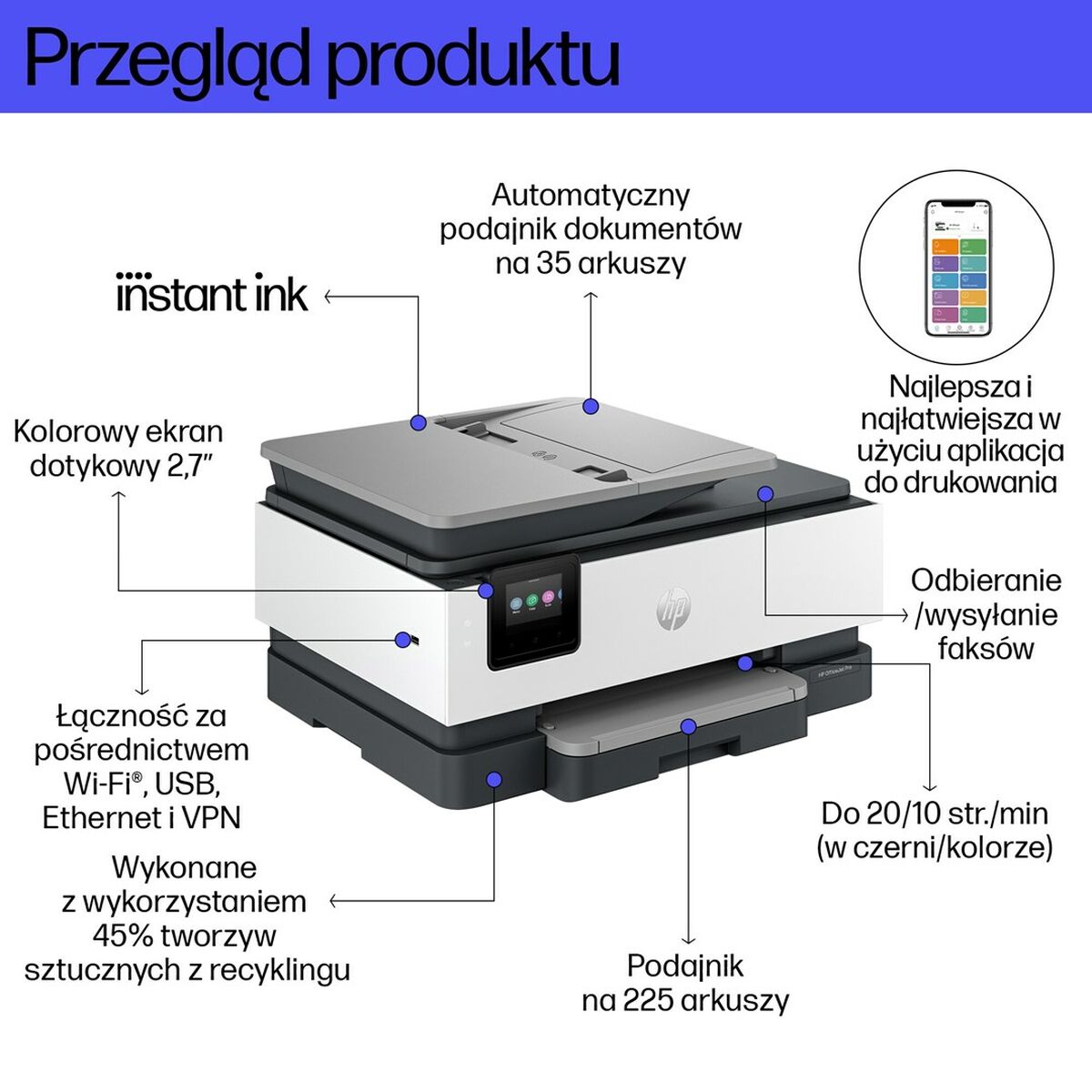 Afbeeldingen van Multifunction Printer HP 40Q45B#686