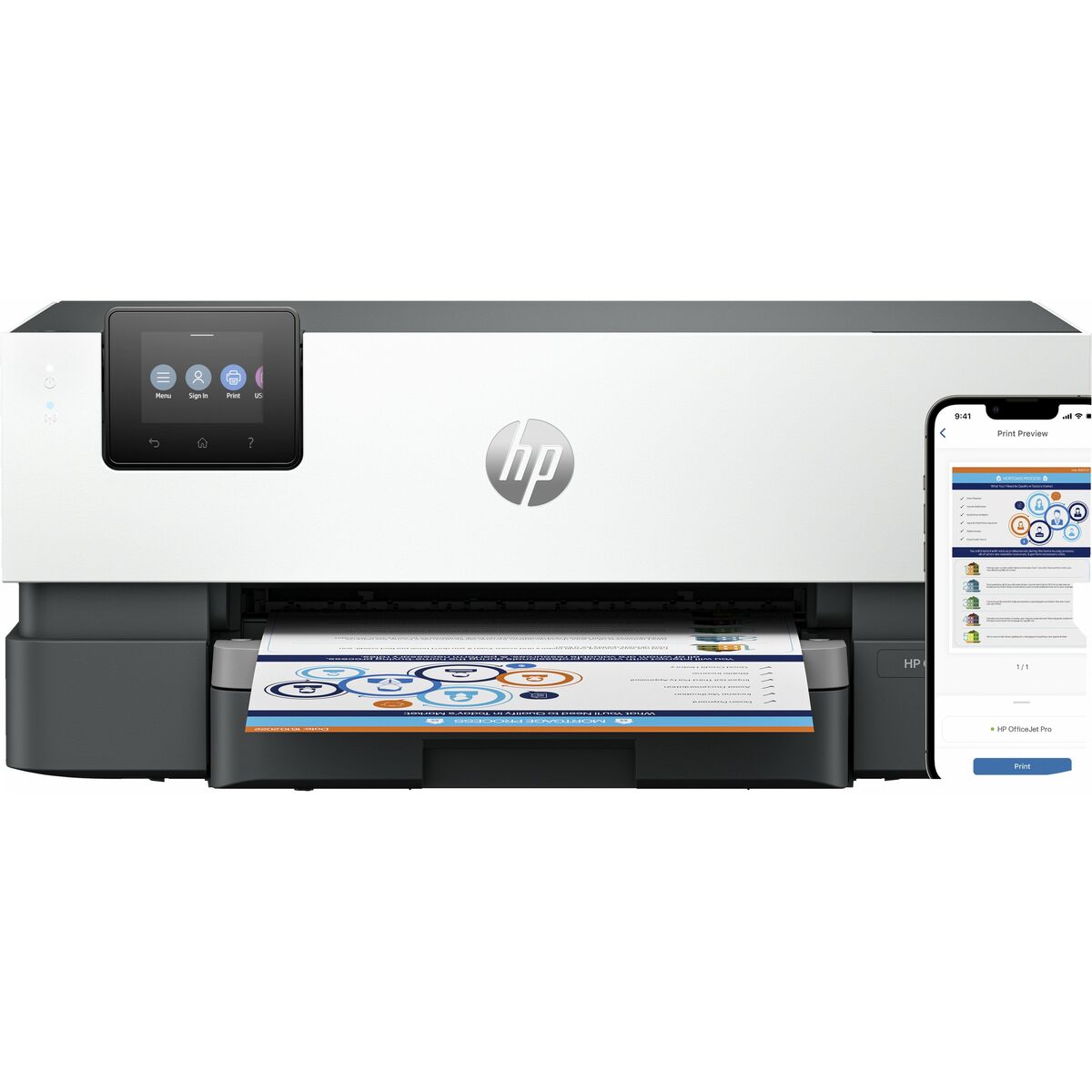 Picture of Printer HP Officejet Pro 9110b