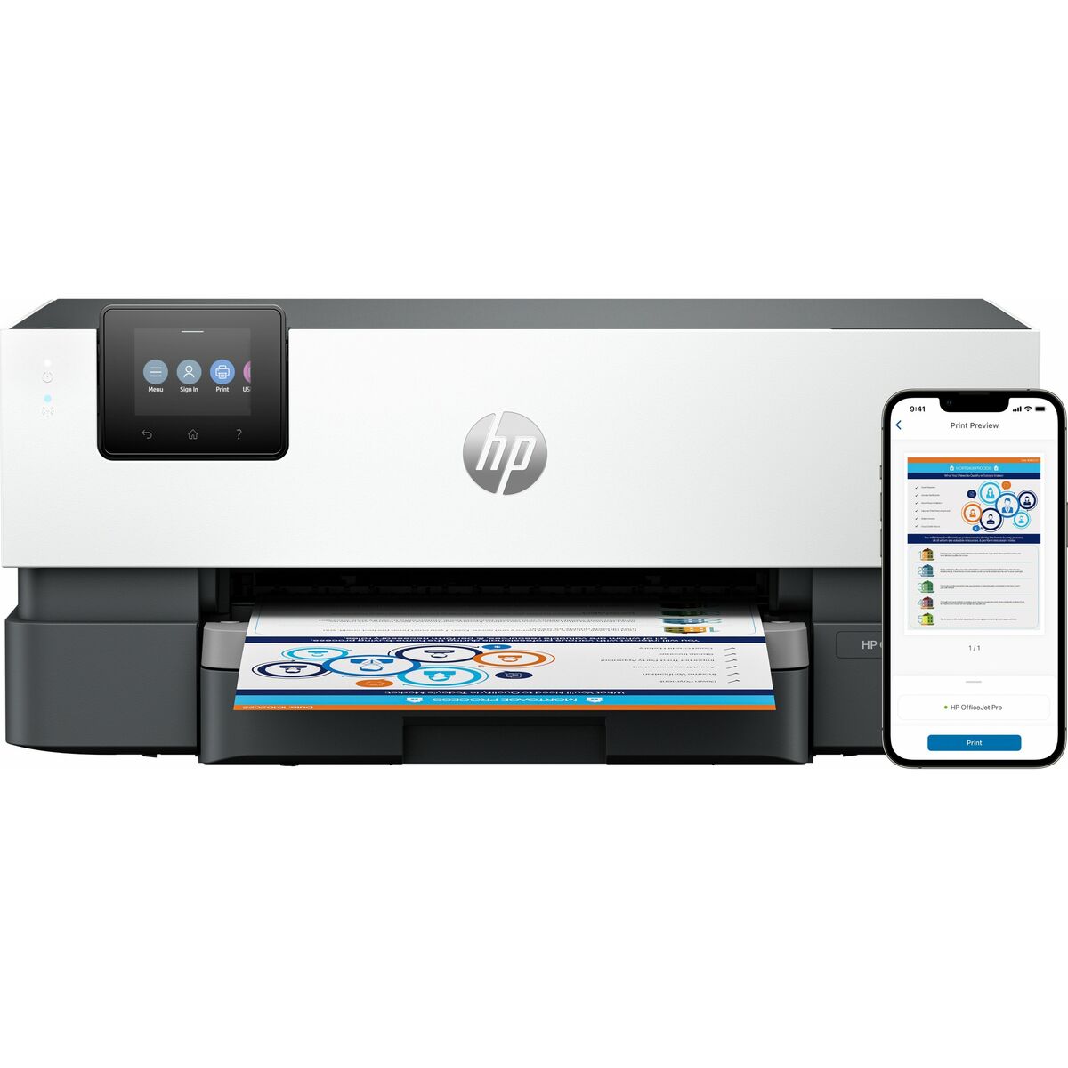 Picture of Printer HP Officejet Pro 9110b