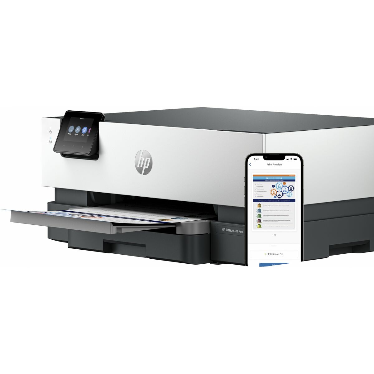 Bild von Printer HP Officejet Pro 9110b (Refurbished A)