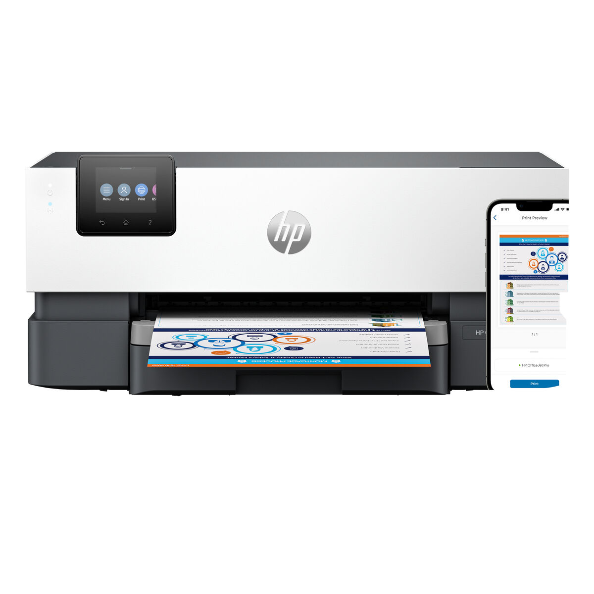 Afbeeldingen van Printer HP OfficeJet Pro 9110b