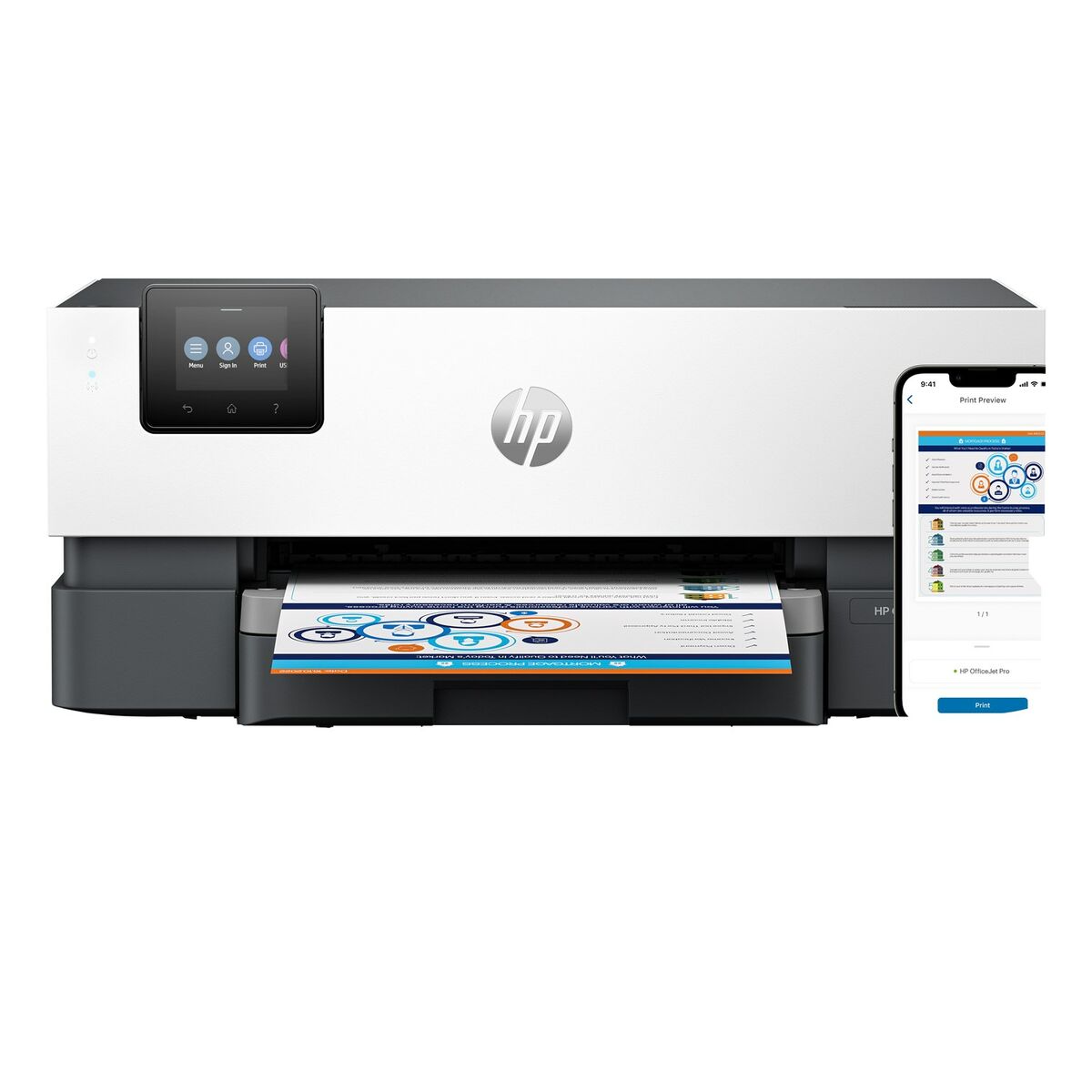 Afbeeldingen van Printer HP OfficeJet Pro 9110b