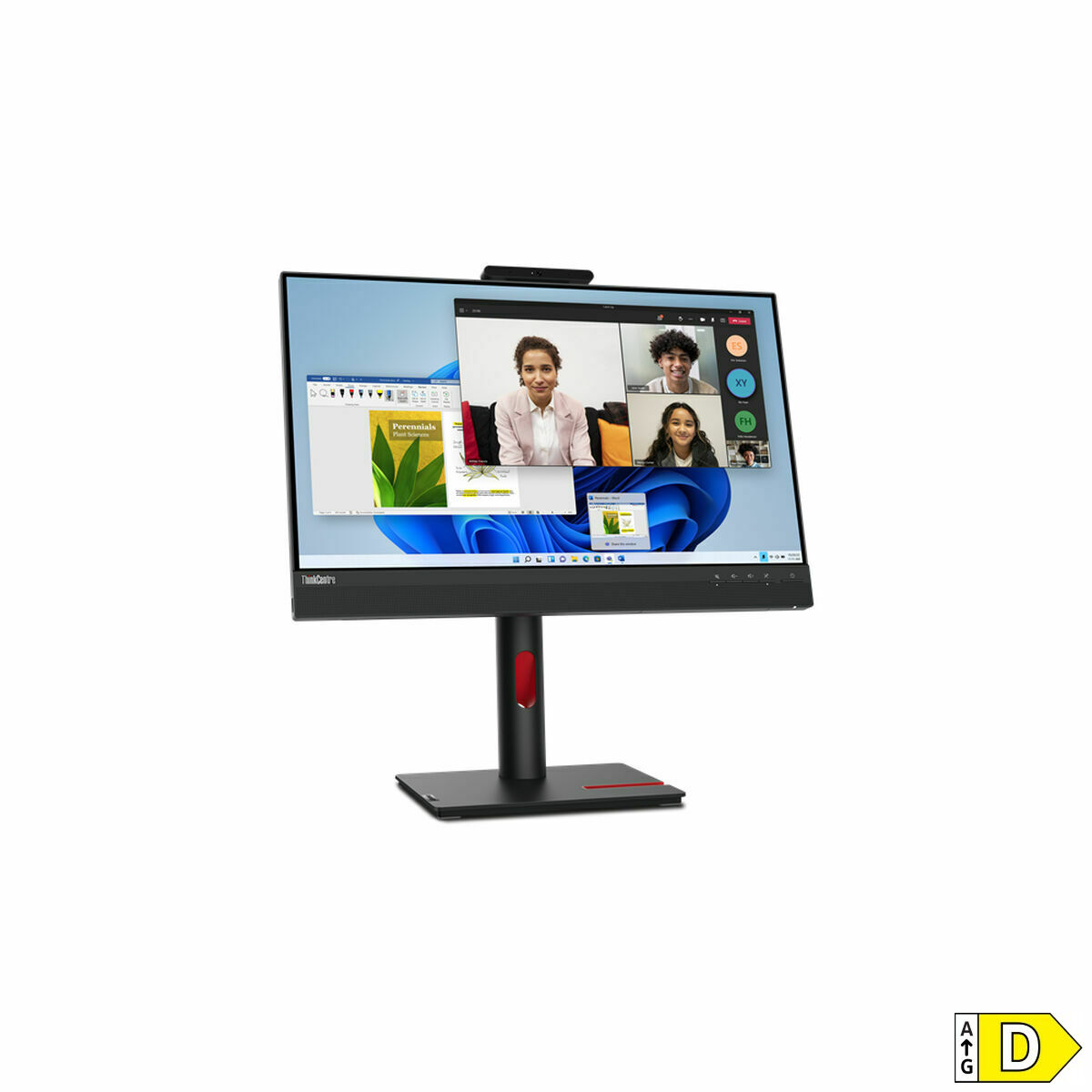 Image de Écran Lenovo 12NBGAT1EU Full HD 23,8" 50 - 60 Hz 60 Hz