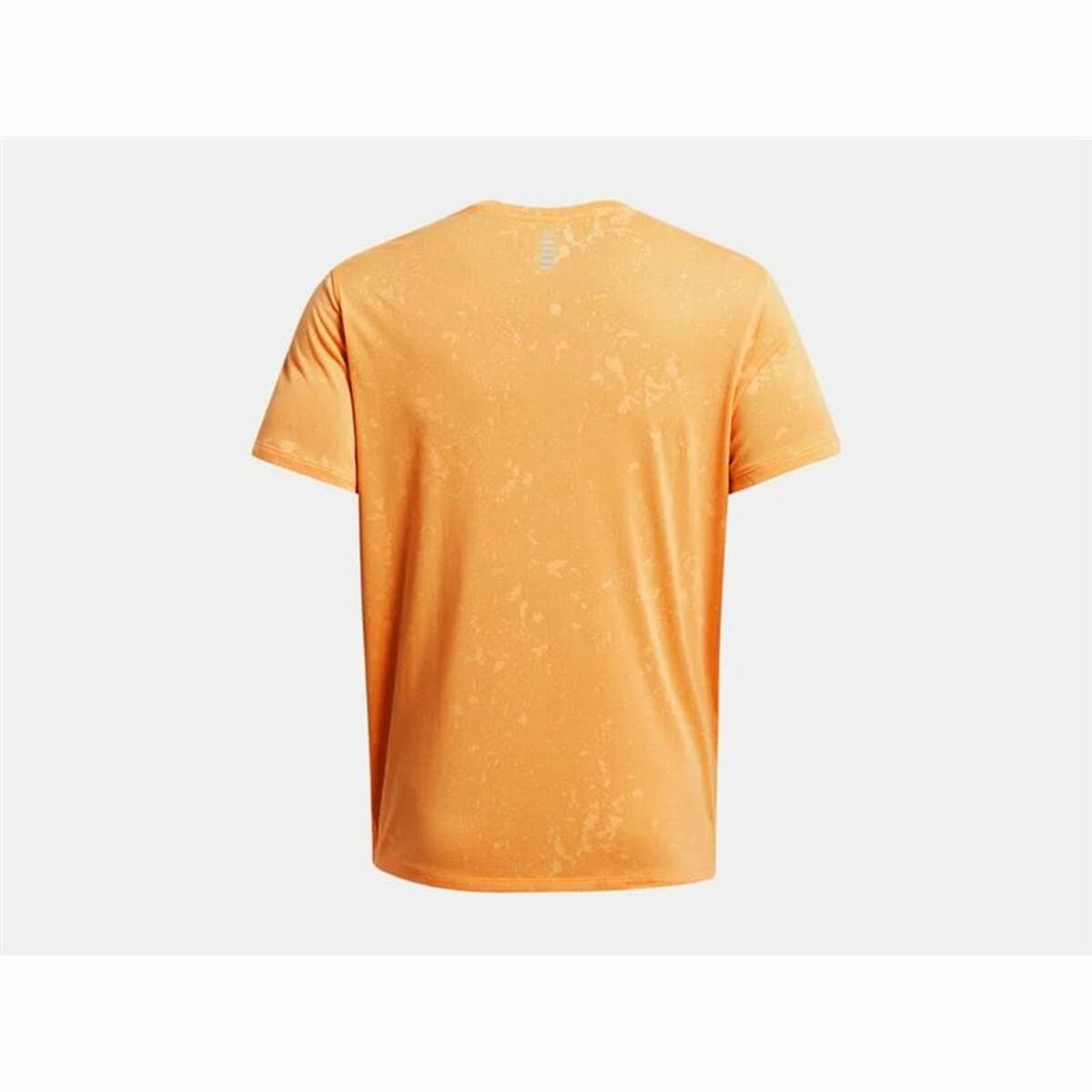 Mens Short Sleeve T-Shirt Under Armour Launch Dark Orange
