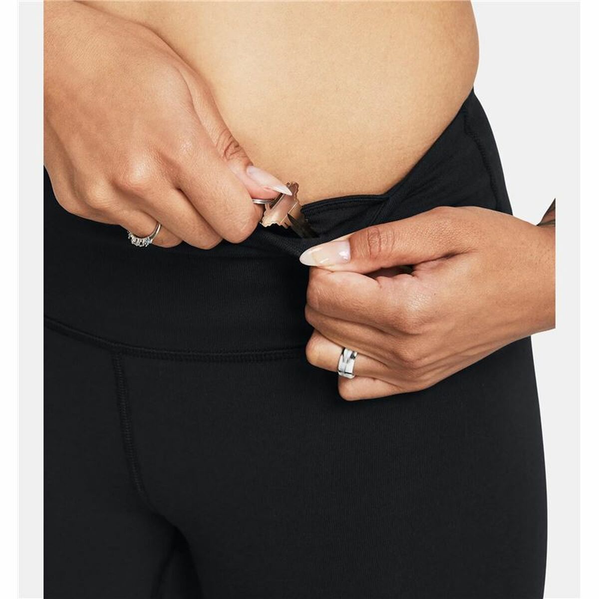 Sport leggings for Women Under Armour Campus 7in Black