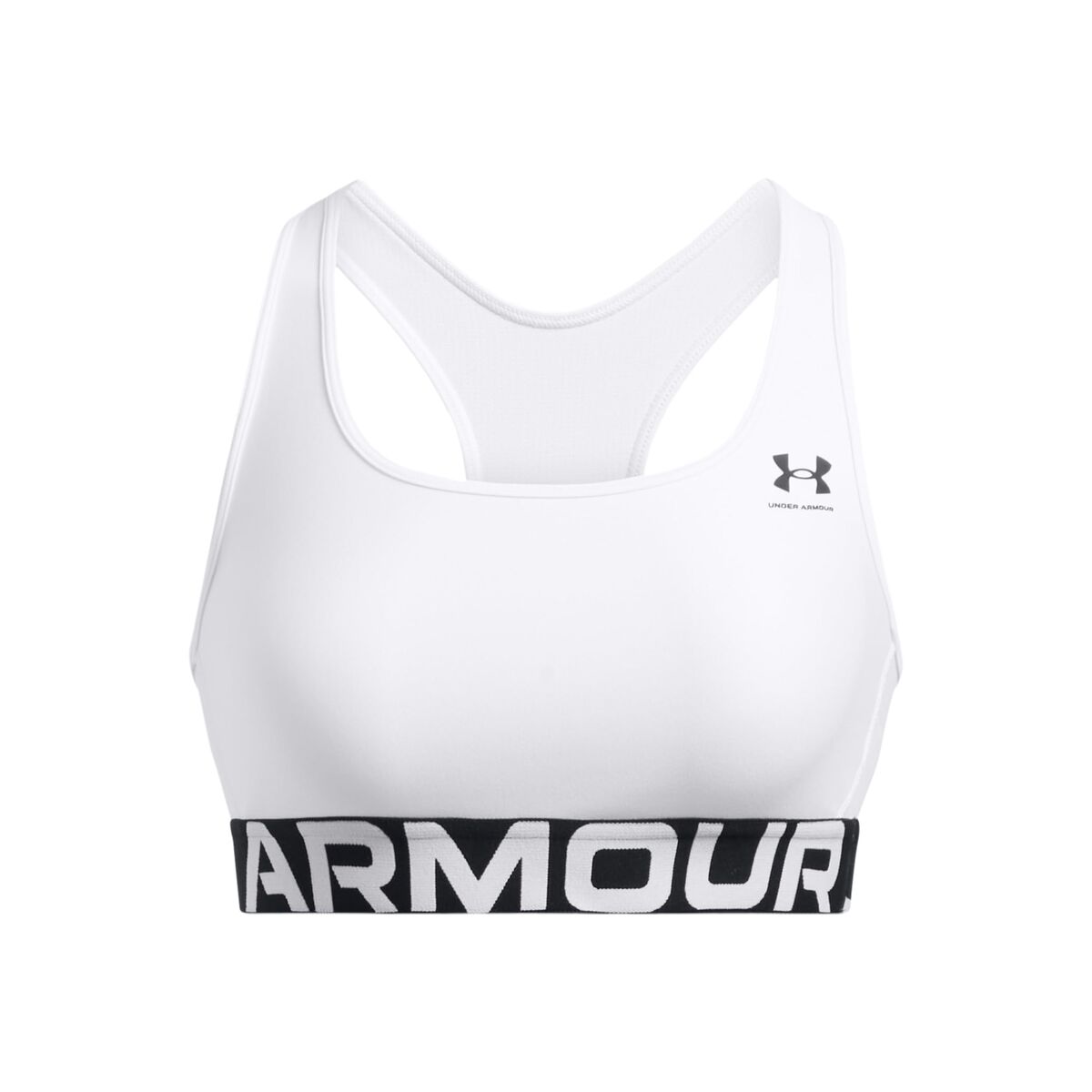 Sportbeha Under Armour Hg Mid Branded Wit