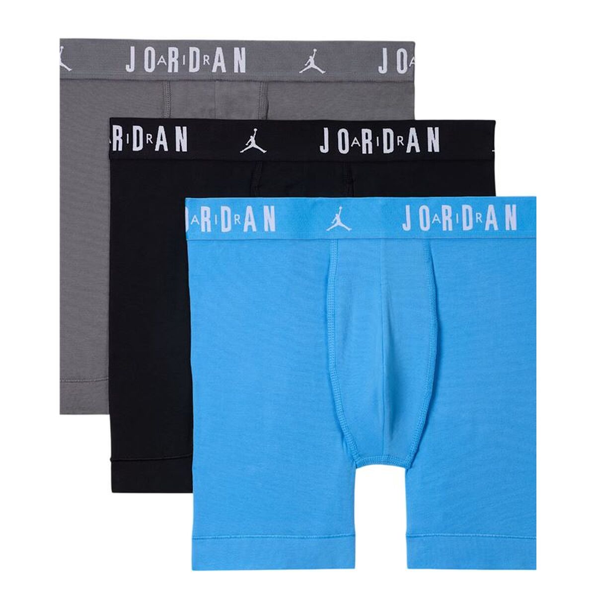 Heren Boxer Shorts Jordan Flight Cotton Core 3Pk Water 3 Onderdelen