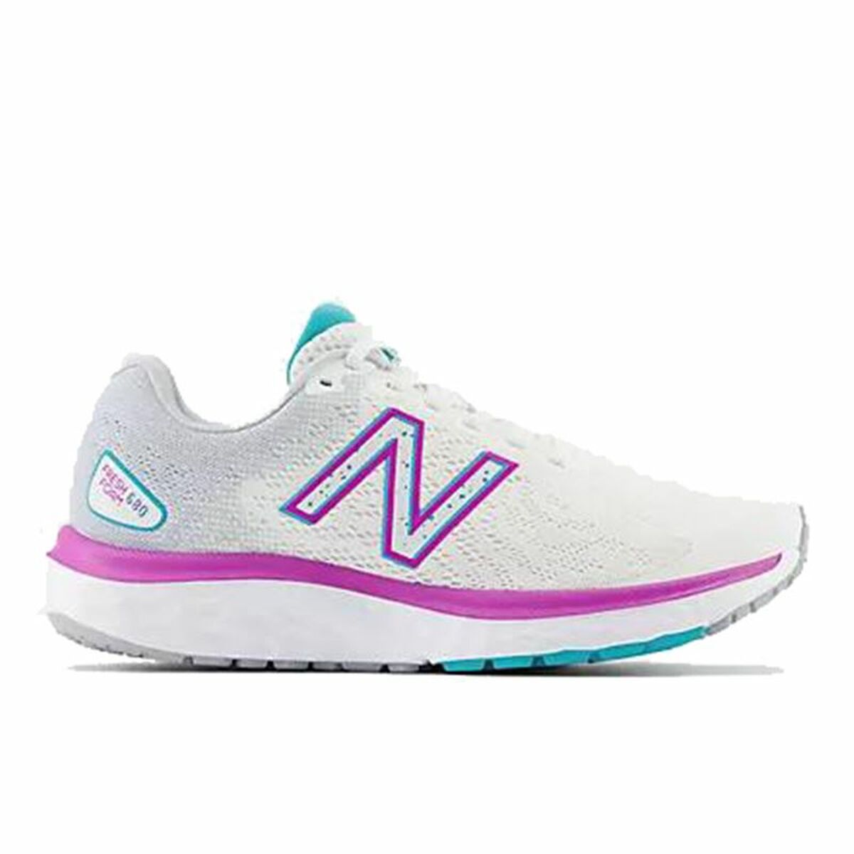 Chaussures de Running pour Adultes New Balance Fresh Foam 680v7 Femme Blanc