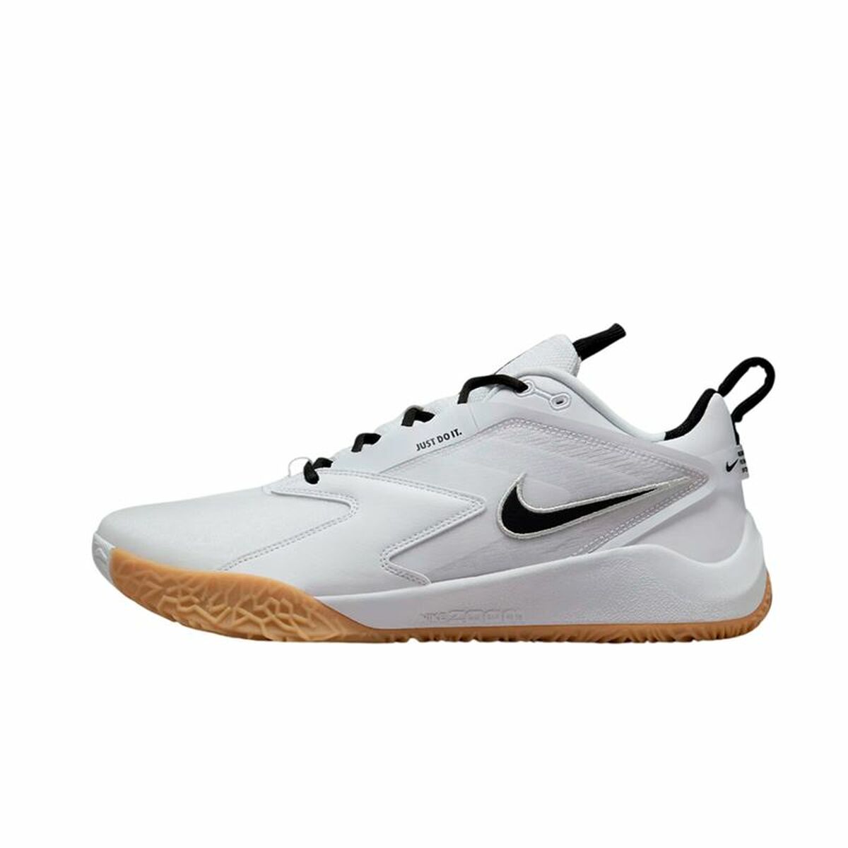 Basketbalschoenen voor Volwassenen Nike Airzoom Hyper Ace 3 Wit Zwart