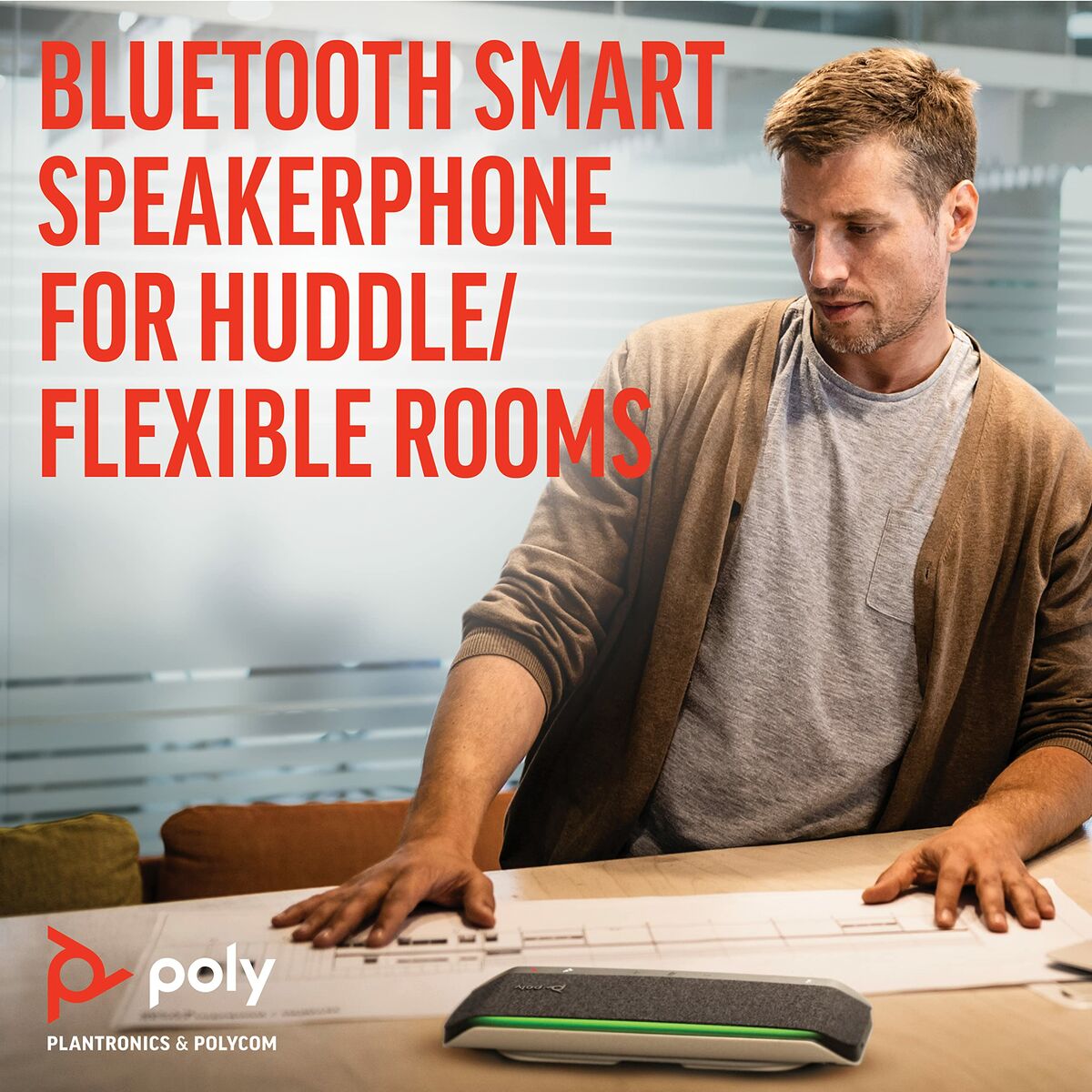 Afbeeldingen van Headphones Poly 77P36AA