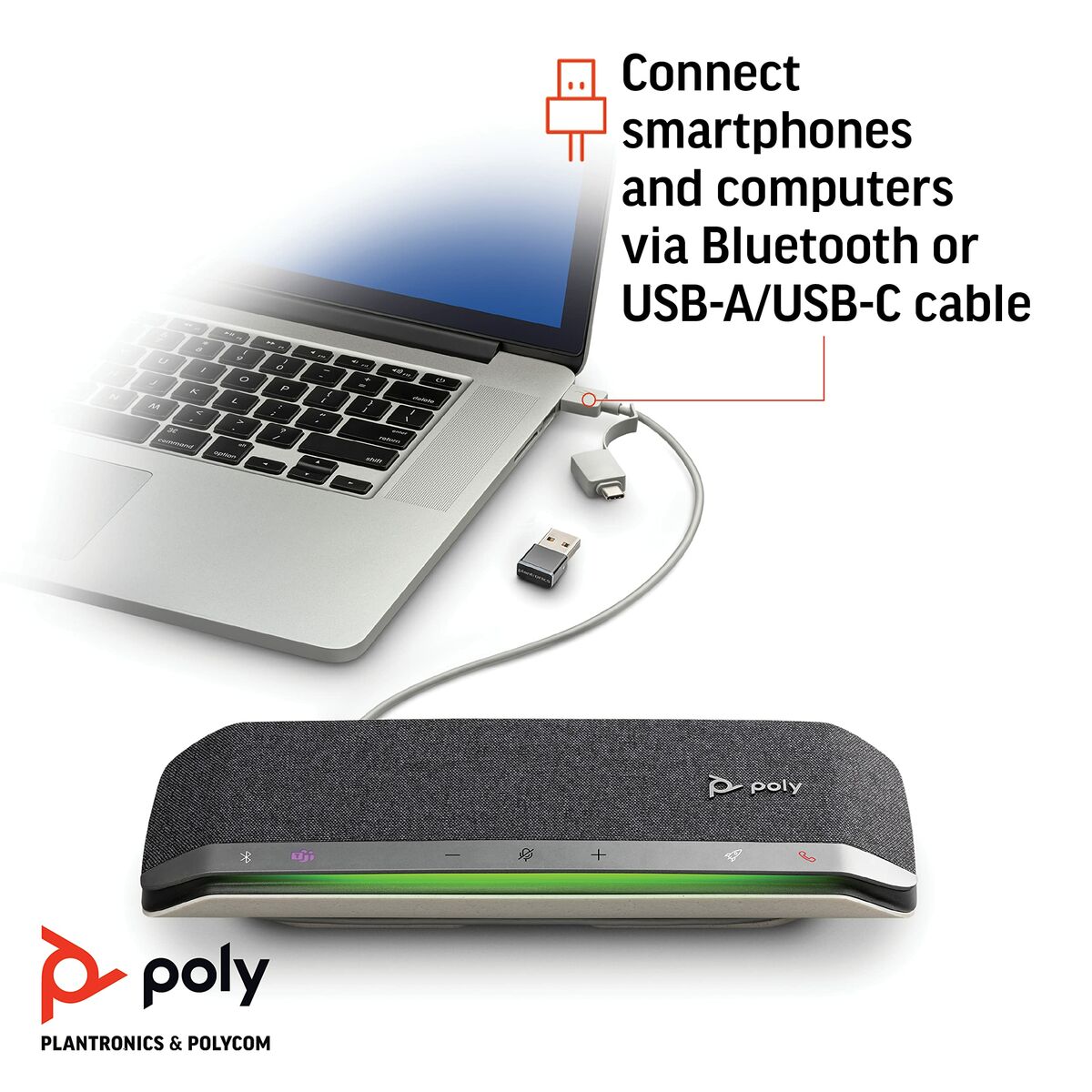 Afbeeldingen van Headphones Poly 77P36AA