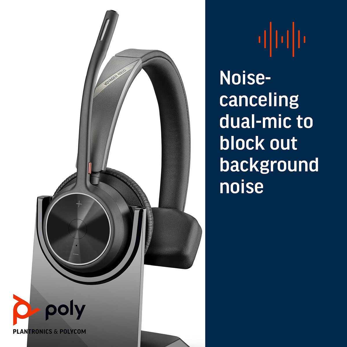 Picture of Headphones Poly 77Y92AA Black