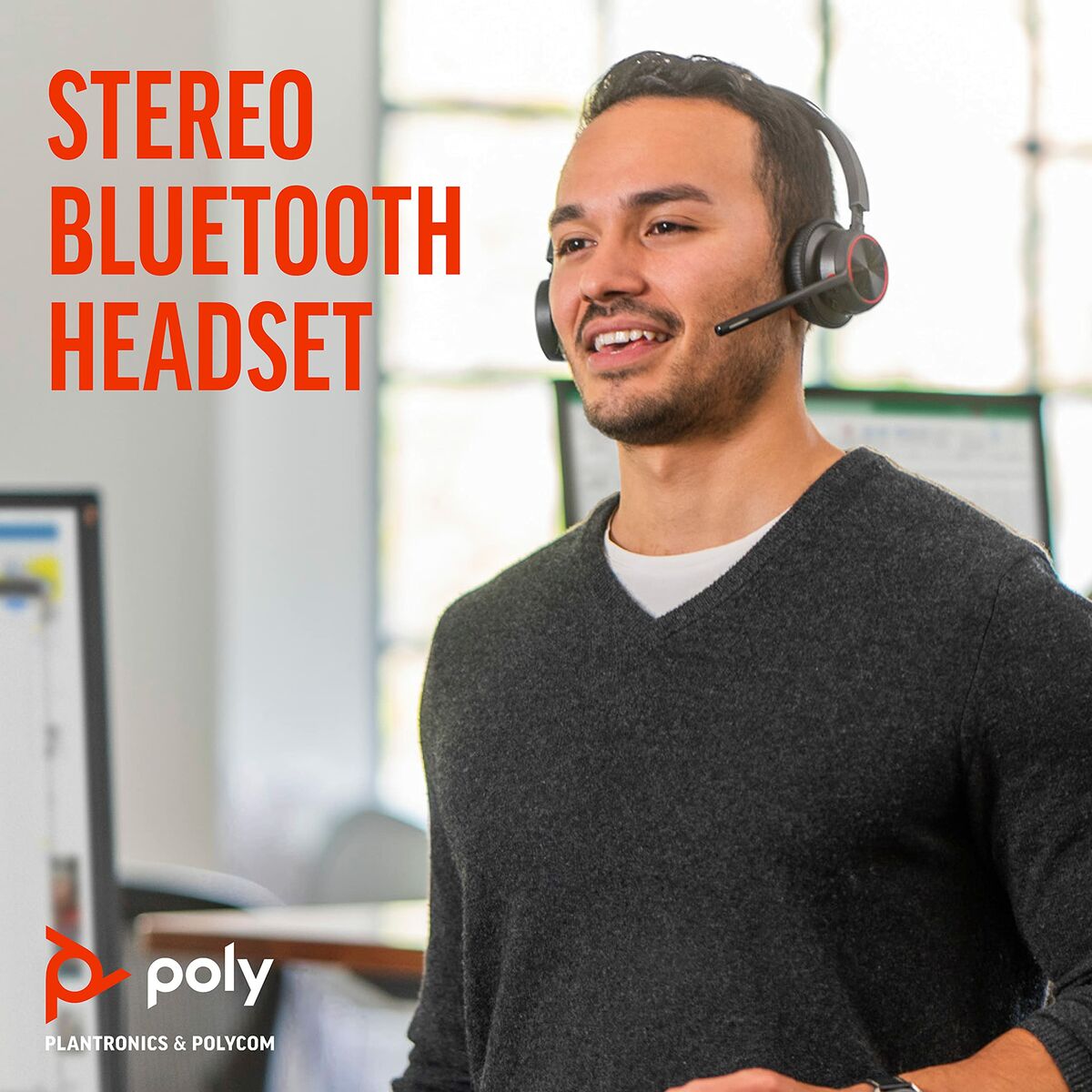 Picture of Headphones Poly 77Z00AA Black