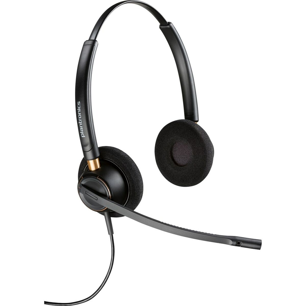 Afbeeldingen van Headphones with Microphone Poly 783P7AA#ABB Black