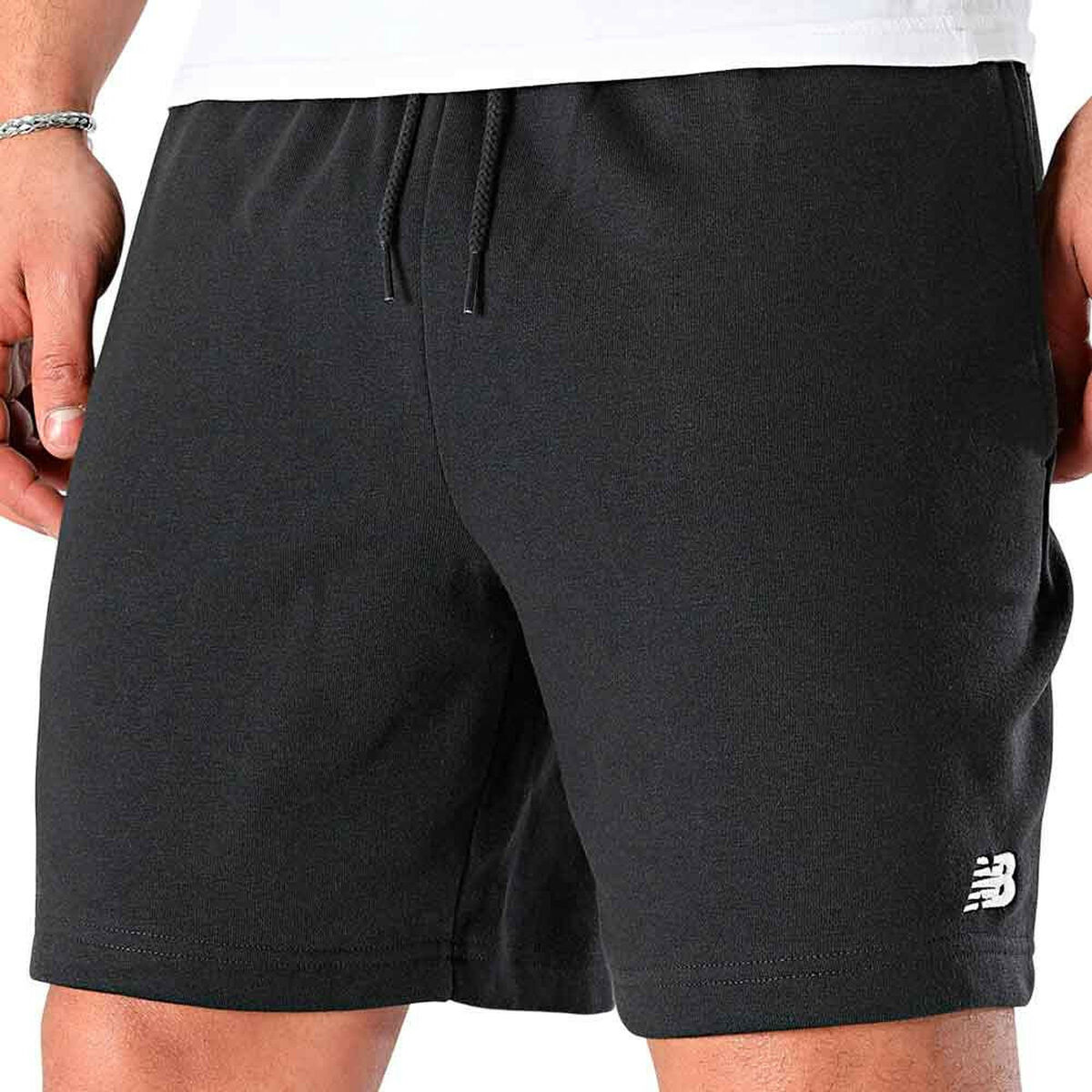 Image secondaire de Short de Sport New Balance SPORT ESSENTIALS FRENCH TERY SHORT 7 MS41520 Noir