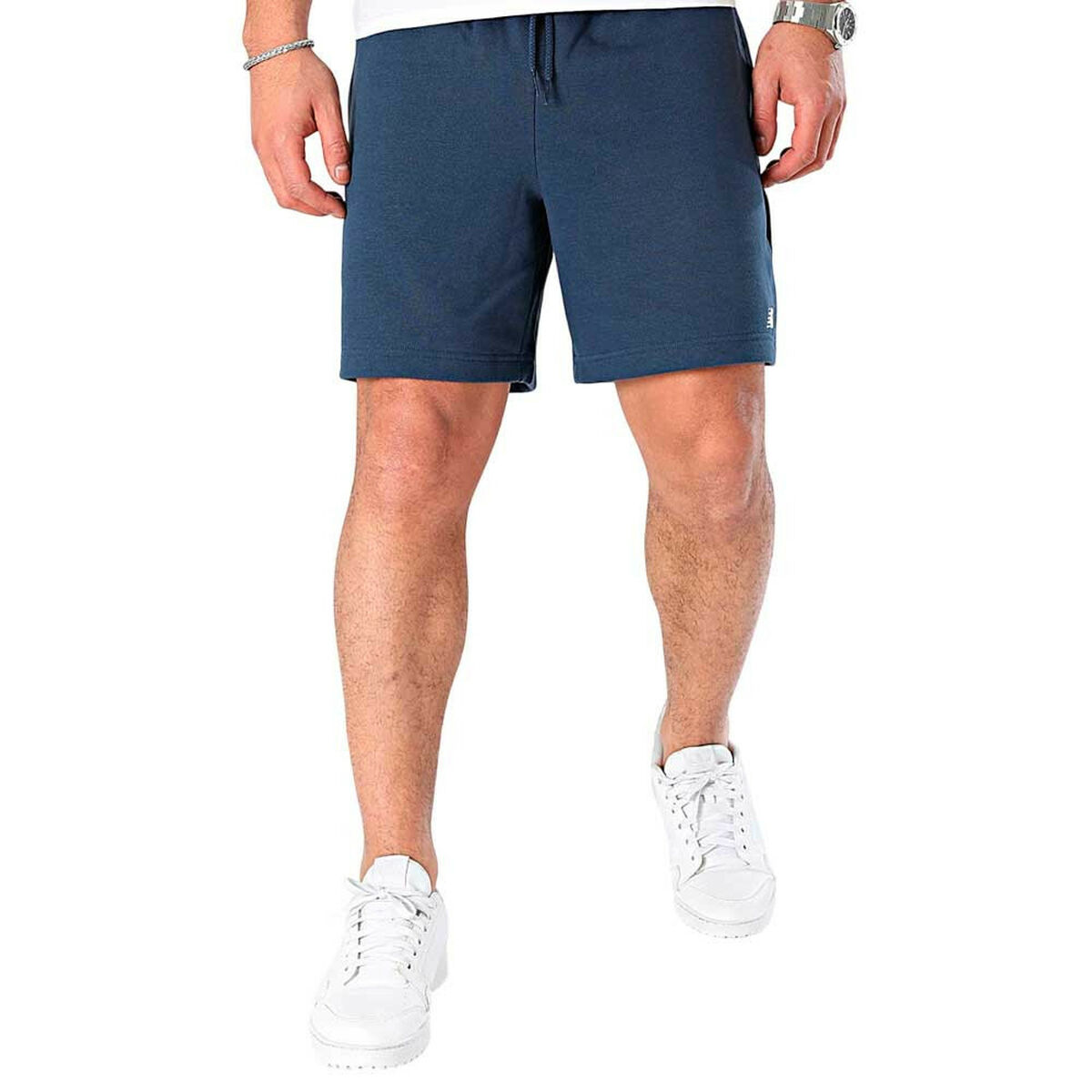 Short de Sport New Balance SPORT ESSENTIALS FRENCH TERY SHORT 7 MS41520 NNY Blue marine