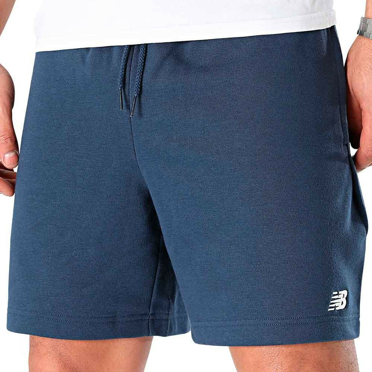 Image secondaire de Short de Sport New Balance SPORT ESSENTIALS FRENCH TERY SHORT 7 MS41520 NNY Blue marine