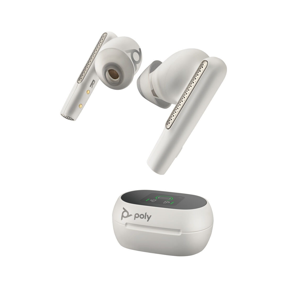 Auricolari in Ear Bluetooth Poly Voyager Free 60+ Bianco