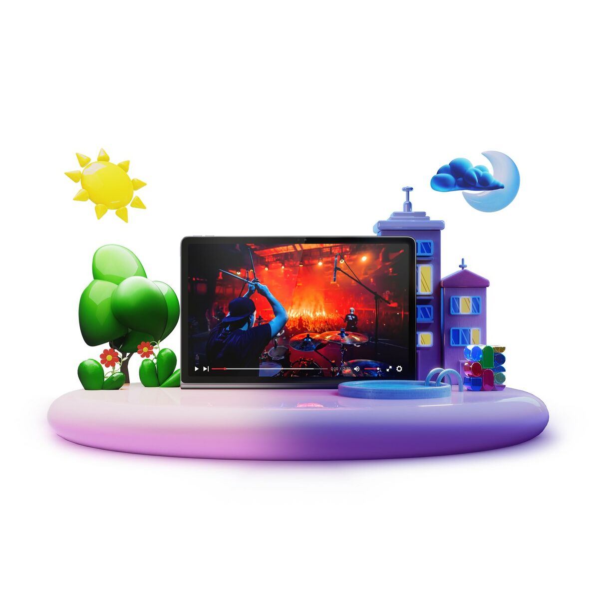 Afbeeldingen van Tablet Lenovo ZADX0080PL 11,5" MediaTek Helio G99 8 GB RAM 128 GB Grey