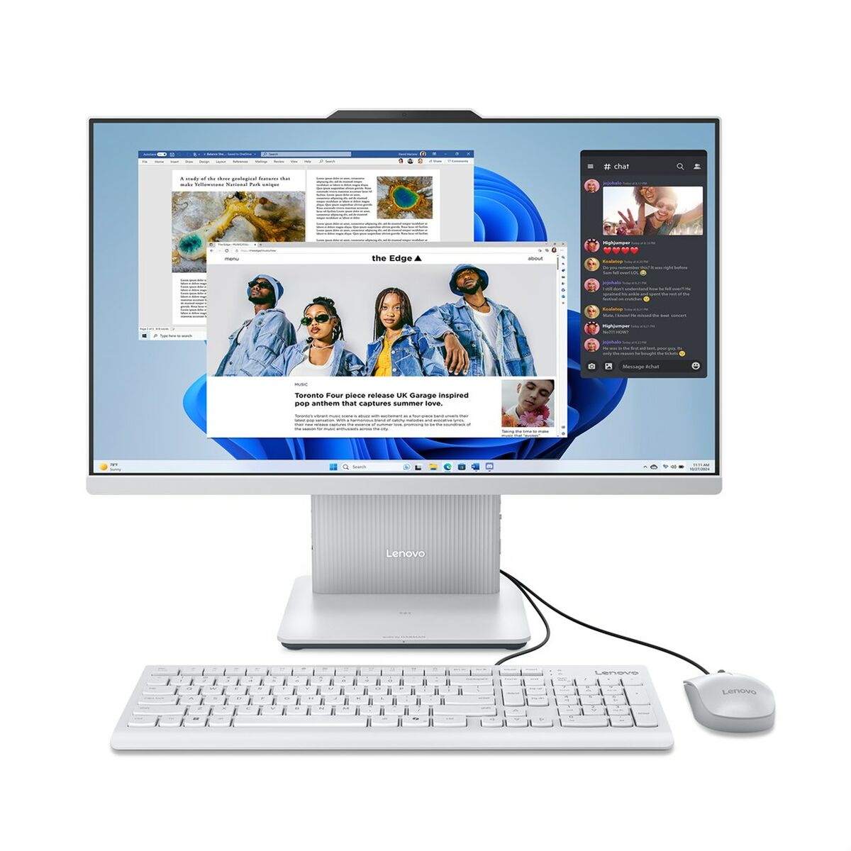 Tout en Un Lenovo F0HN003DPB 23,8