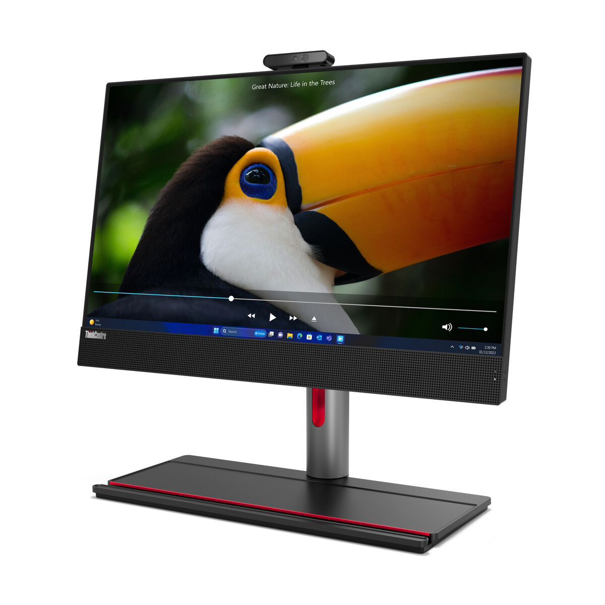 Afbeeldingen van All in One Lenovo 12SH000QSP 23,8" 16 GB RAM 512 GB SSD i5-14500 Spanish Qwerty