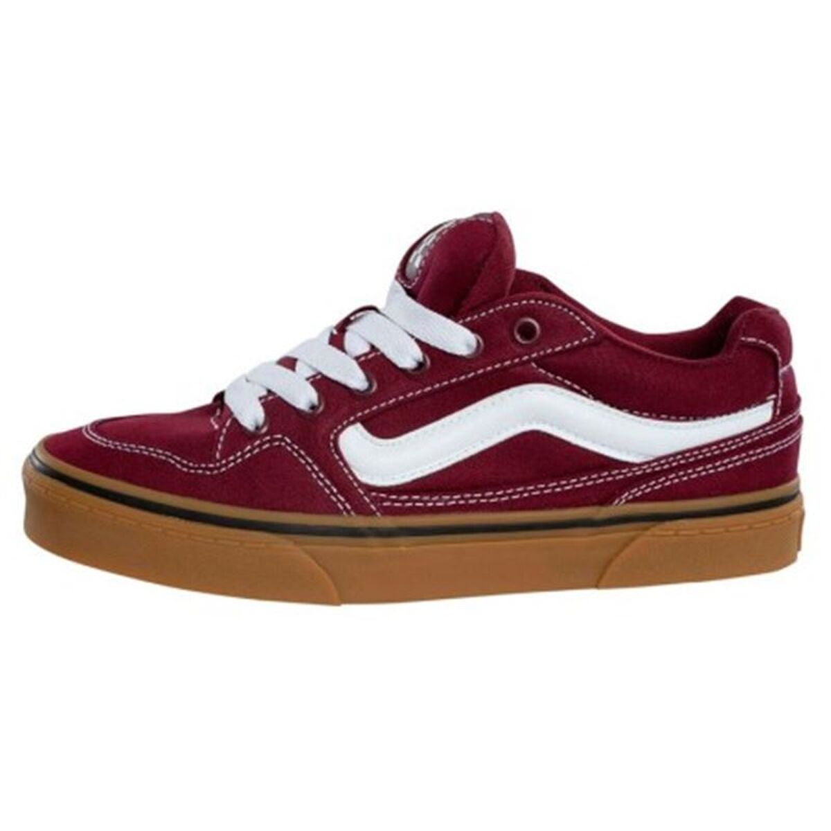 Casual Herensneakers Vans Caldrone Cgum DrRojo Rood