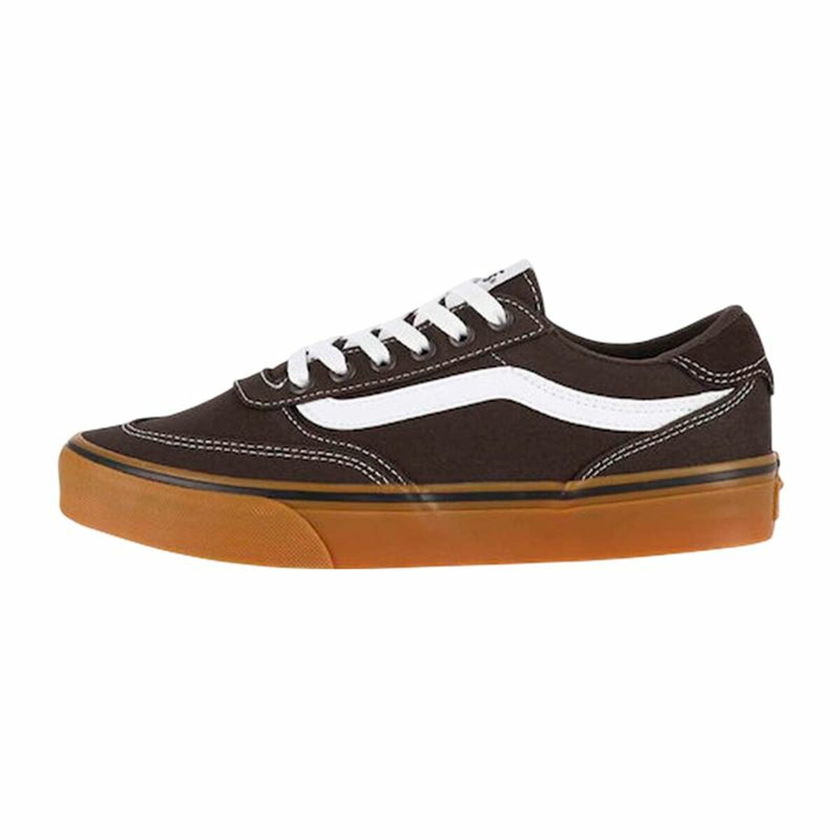 Image secondaire de Chaussures de Sport pour Homme Vans Brooklyn Ls Cgum Turki Rouge foncé