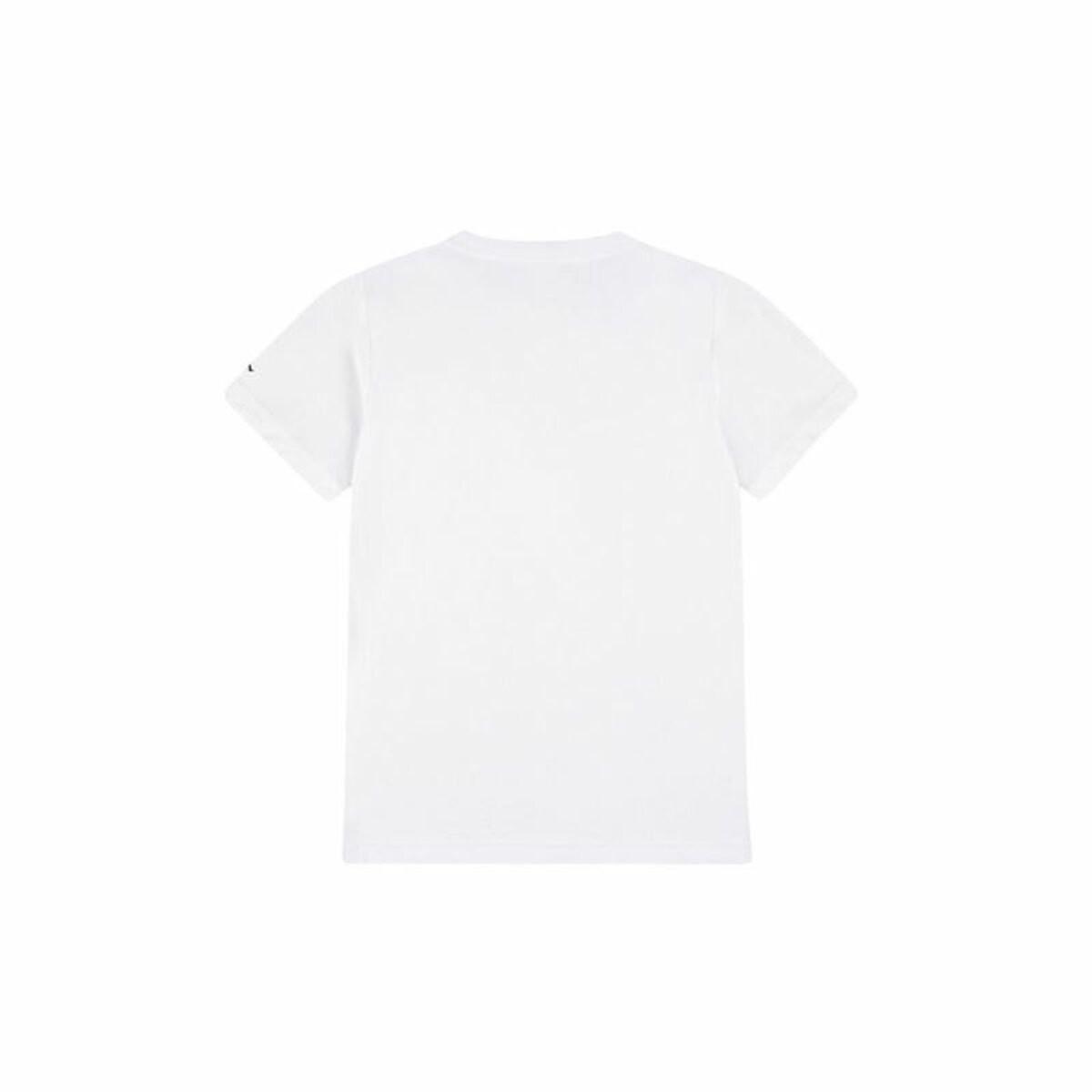 Image secondaire de T-shirt à manches courtes enfant Jordan Jdb Mj Brand Photo Ss Crew Blanc