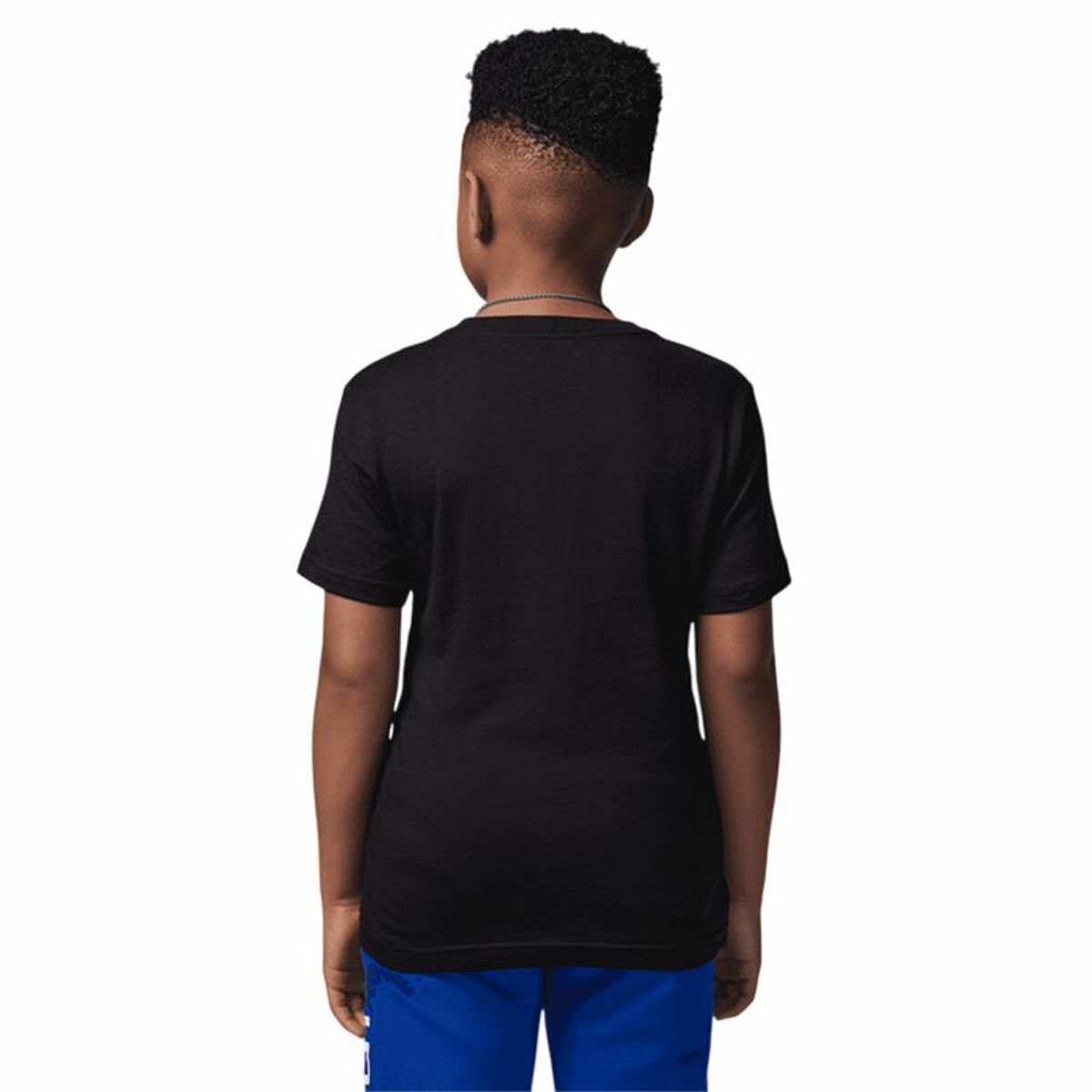 Image secondaire de T shirt à manches courtes Enfant Jordan Jdb Bball Fire Ss Noir