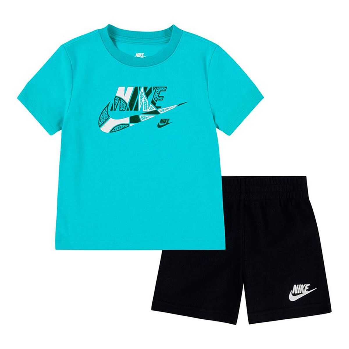 Sportsoutfit voor baby Nike Nkb B Nsw Otl Ft Short Set Multicolour 2 Onderdelen