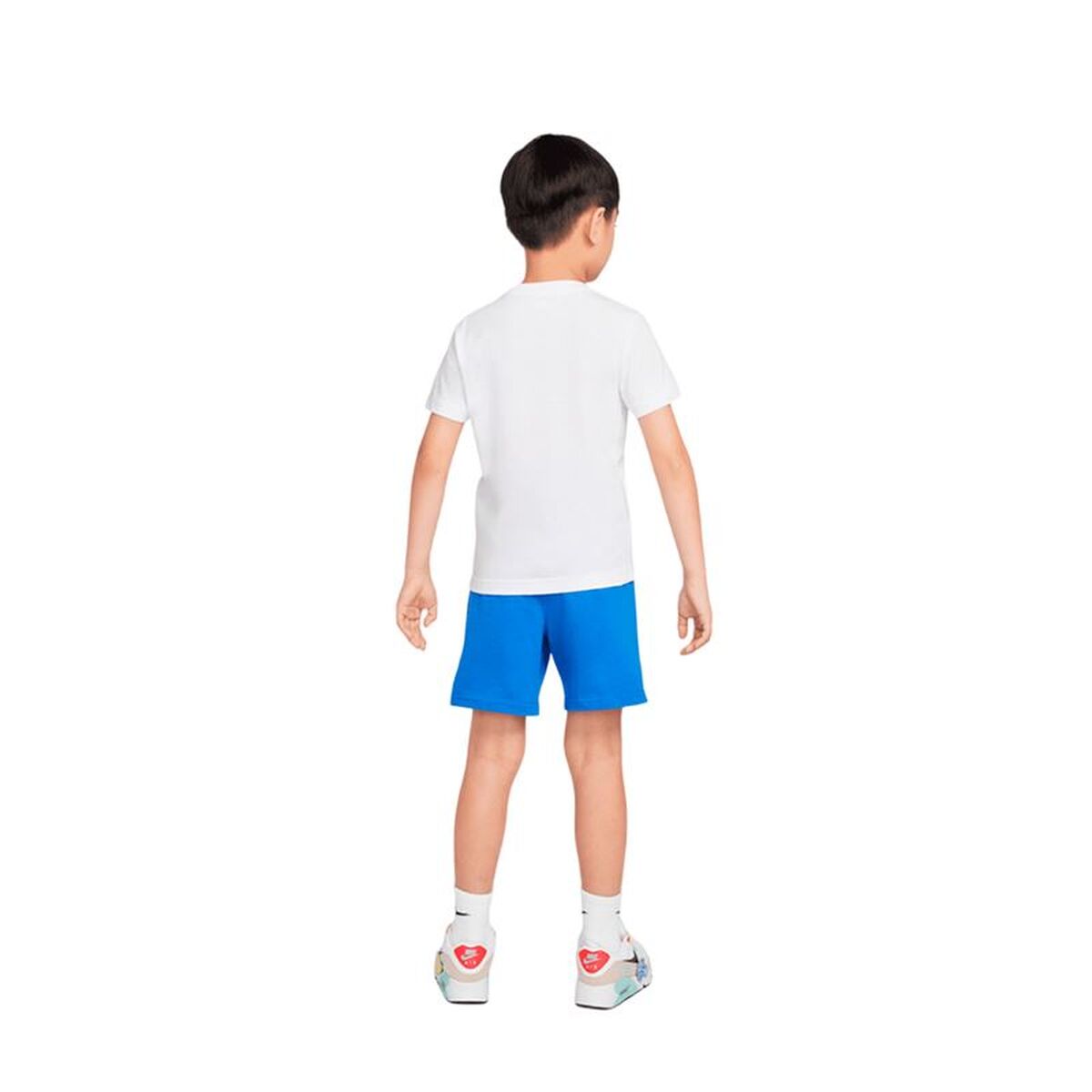 Sportoutfit voor kinderen Nike Nkb B Nsw On The Move Jrsy Set Wit 2 Onderdelen