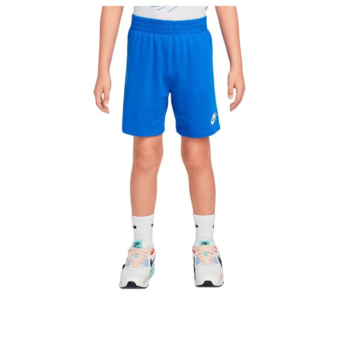 Sportoutfit voor kinderen Nike Nkb B Nsw On The Move Jrsy Set Wit 2 Onderdelen