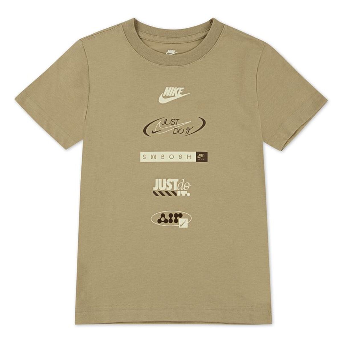 Child’s Short Sleeve T-Shirt Nike Brandmark Stack Child’s Short Sleeve T-Shirt Nike Brandmark Stack