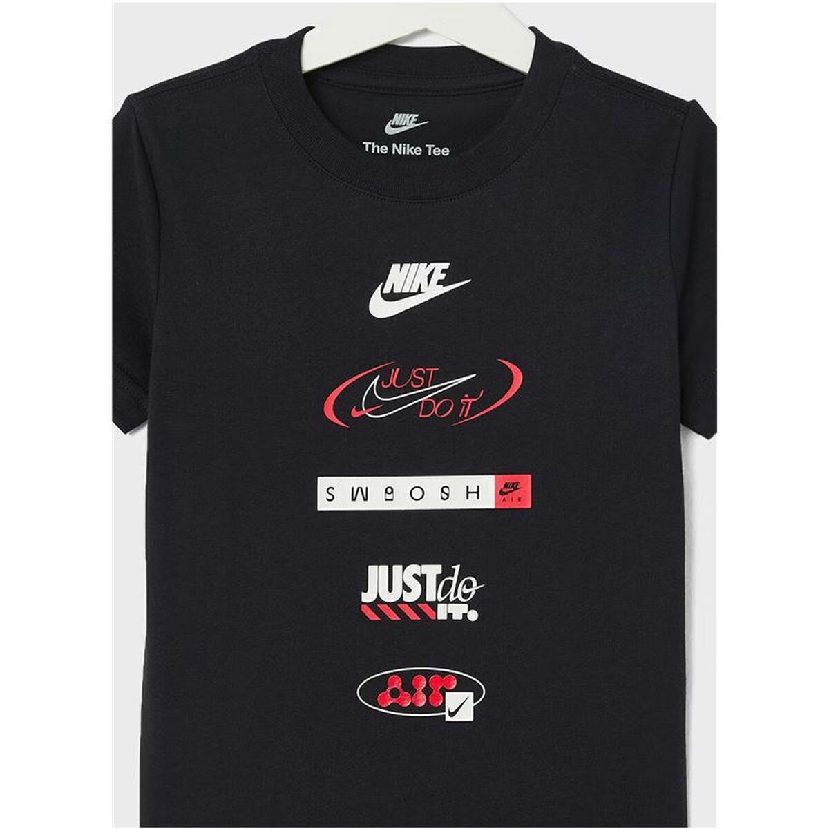 Child’s Short Sleeve T-Shirt Nike Brandmark Stack